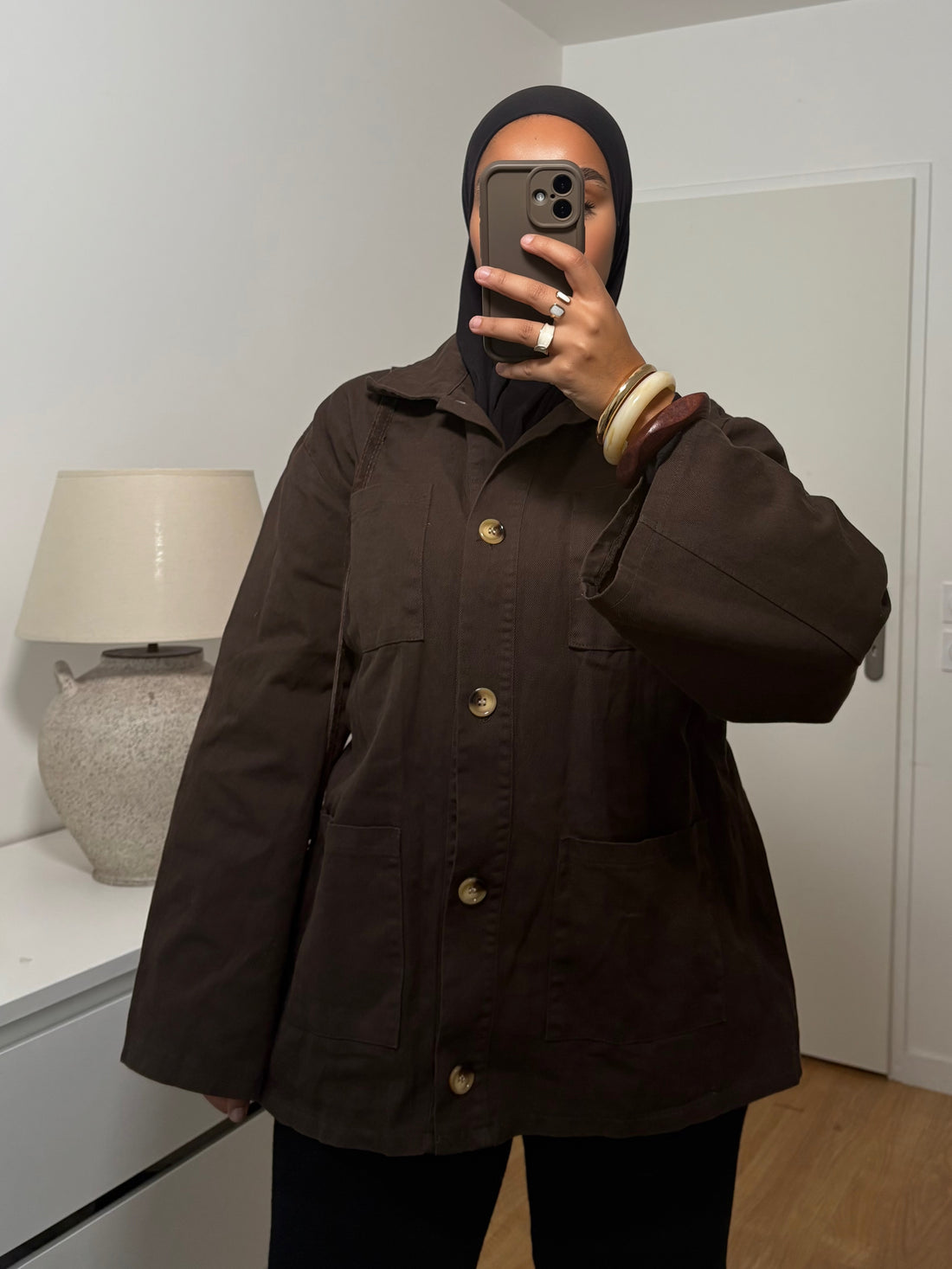 Veste Hiba | Marron