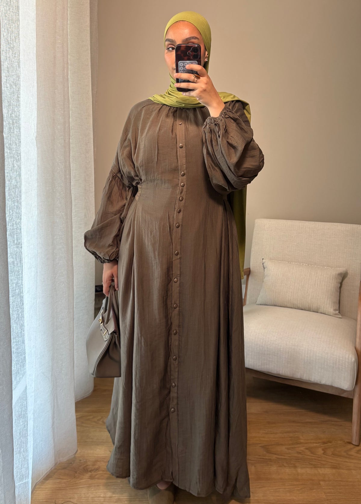 Robe Bohème | Marron