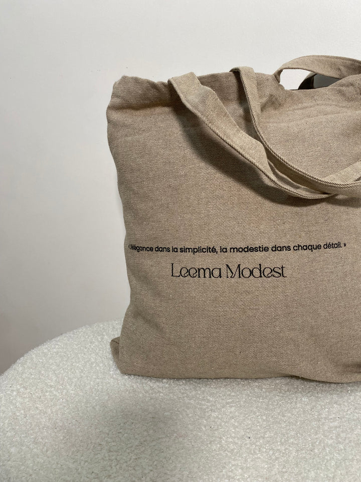 Tote bag Leema Modest