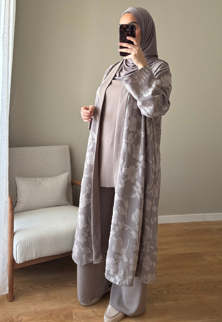 Ensemble 3 pièces Flora | Taupe