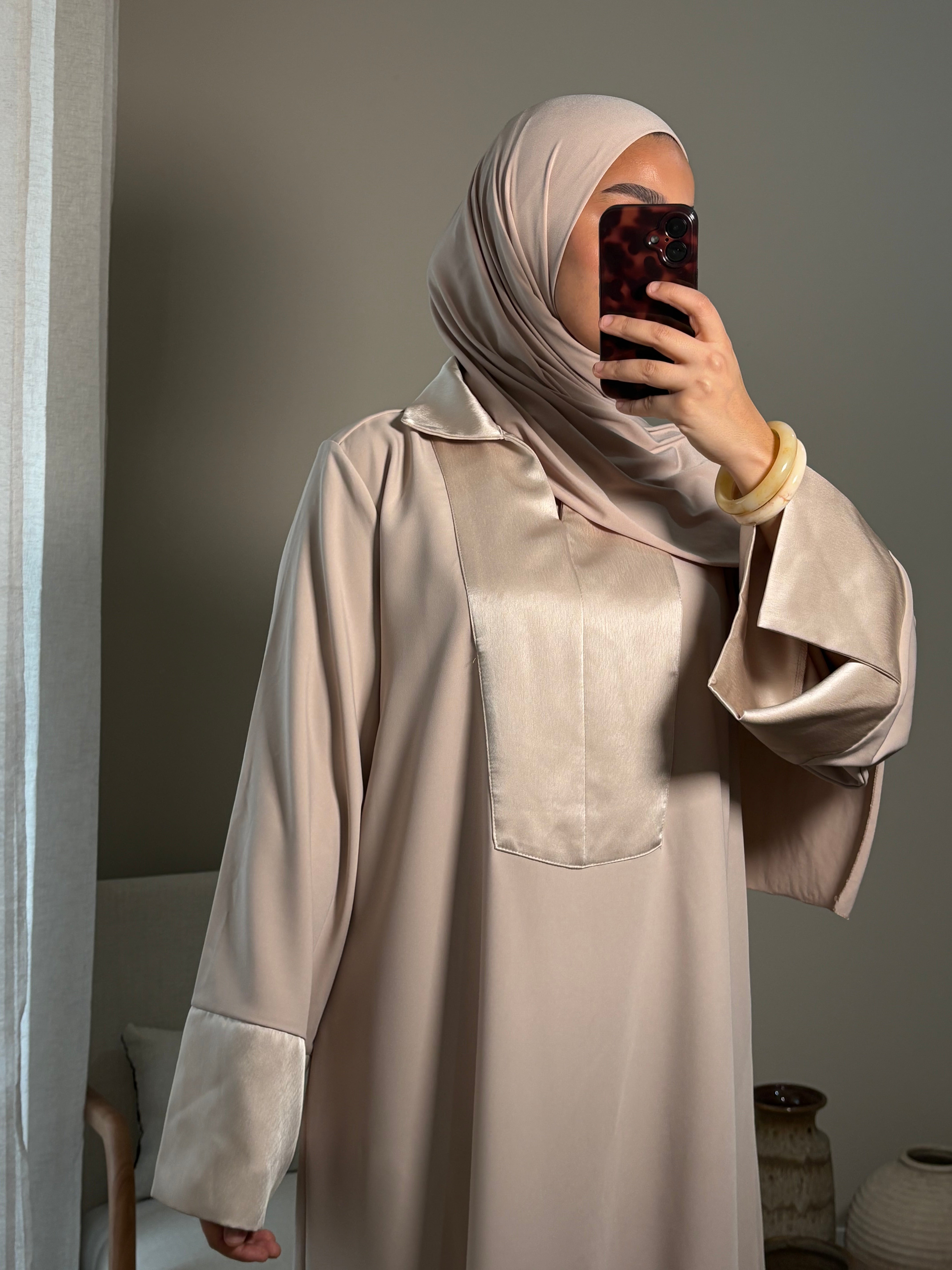 Abaya Rym | Rose Pale
