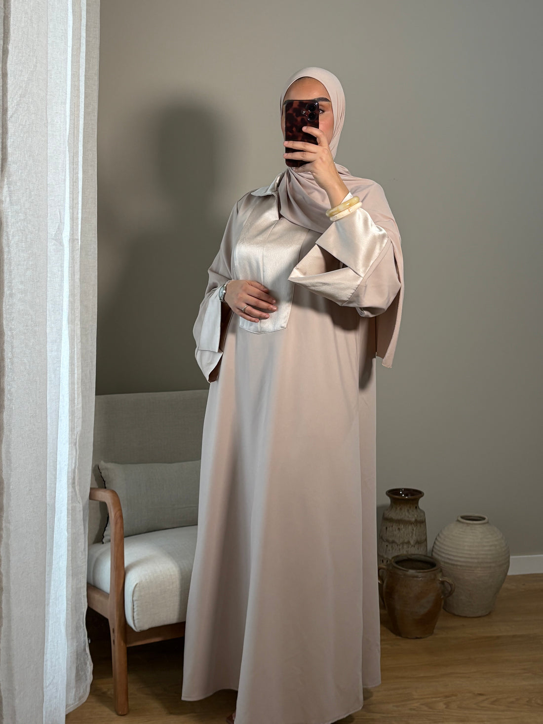Abaya Rym | Rose Pale