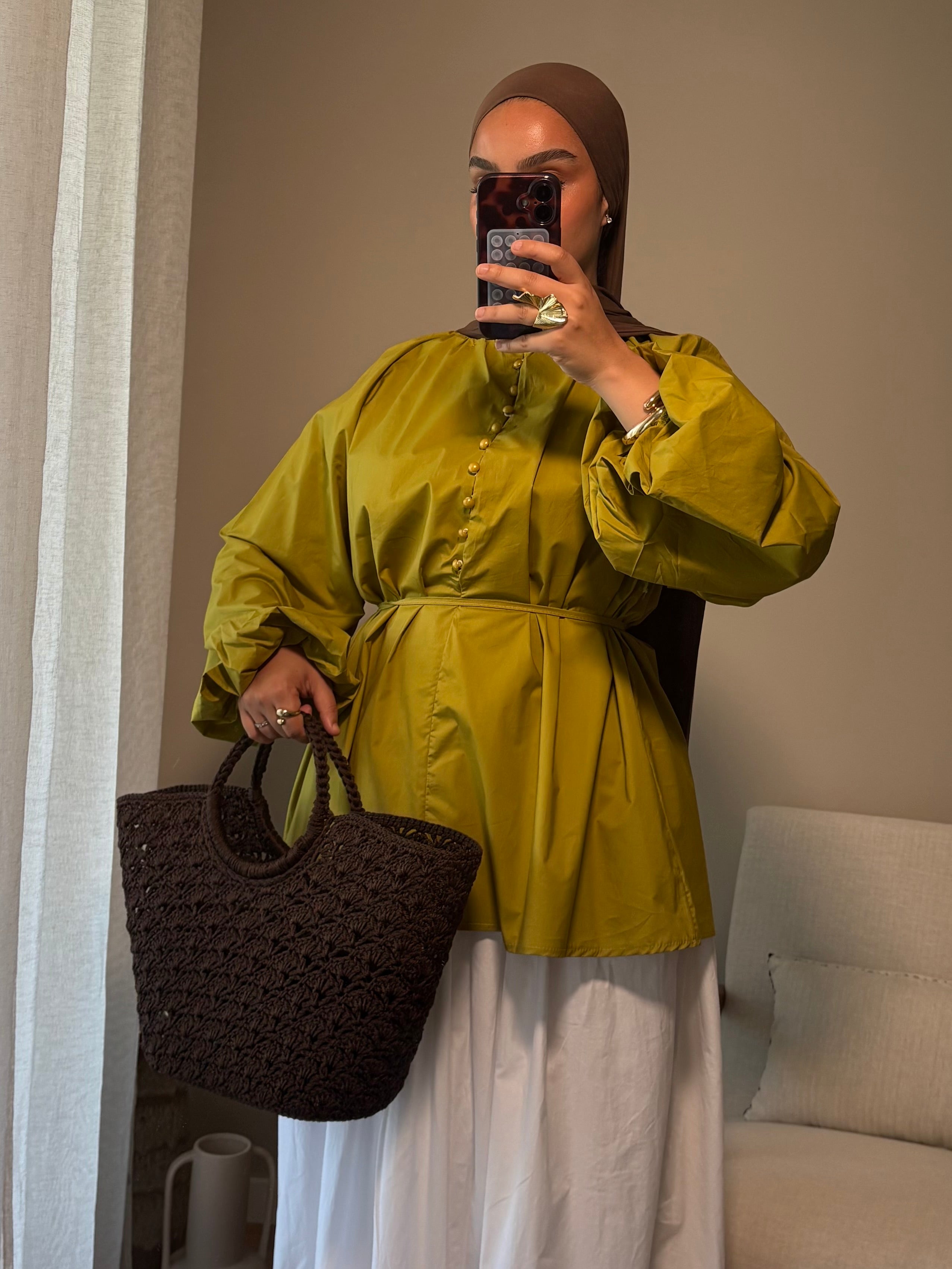 Blouse Delya | Olive