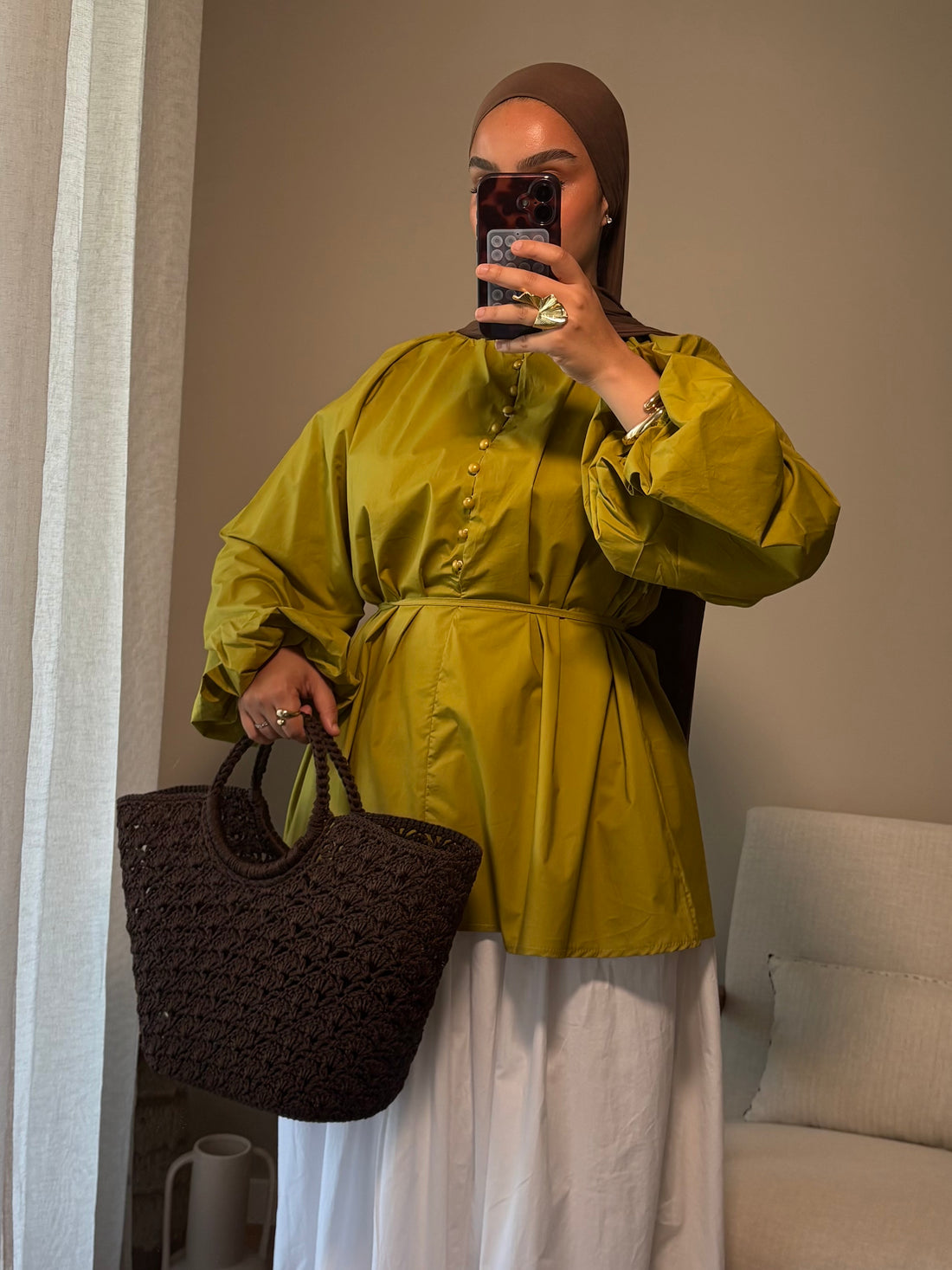 Blouse Delya | Olive