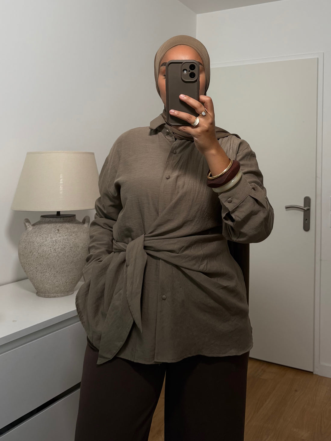 Chemise Nelly | Taupe