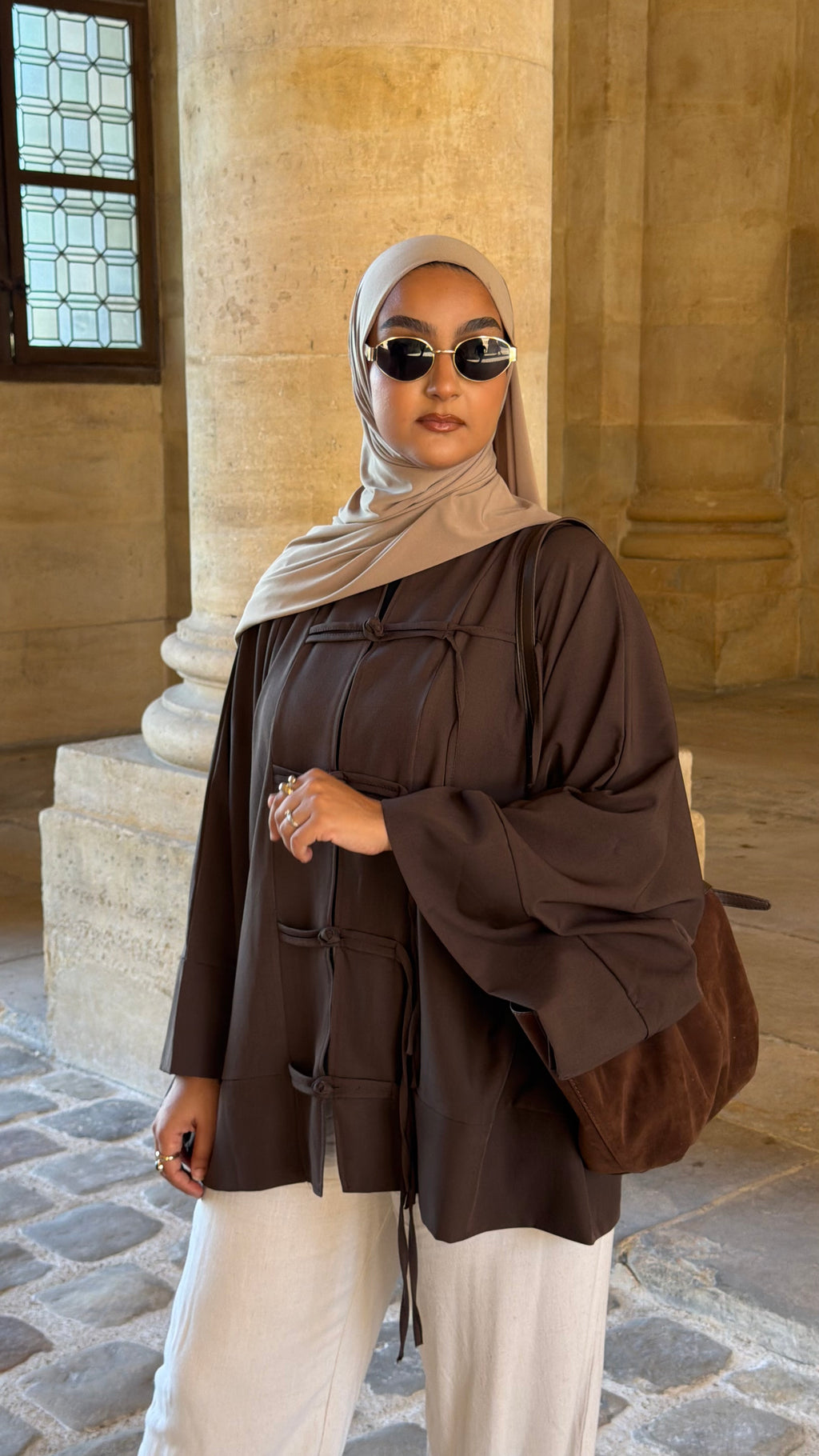 Blouse Naya | Marron