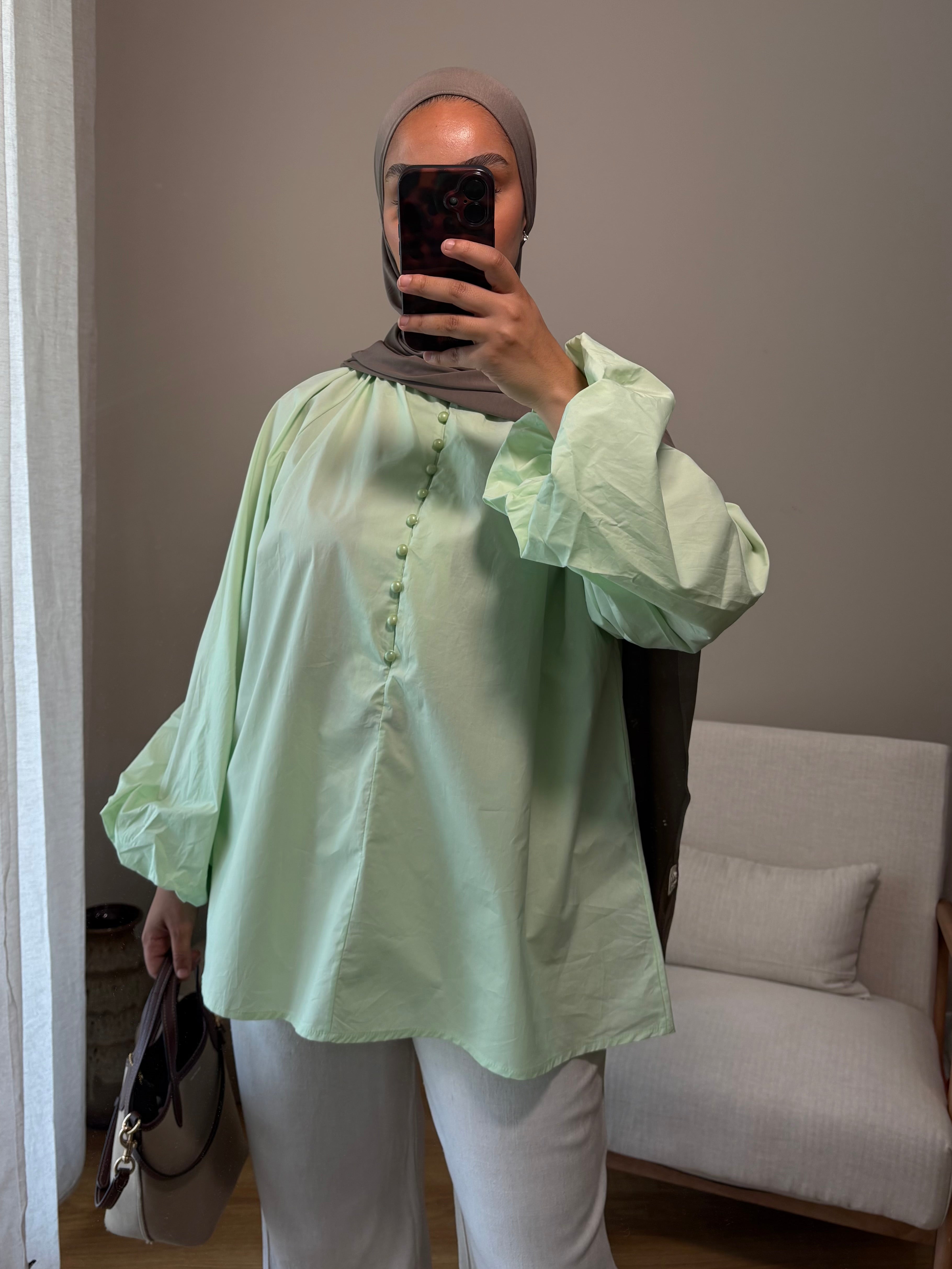 Blouse Delya | Verte