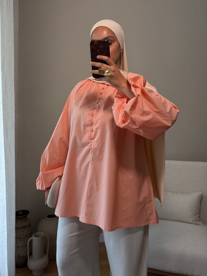 Blouse Delya | Corail