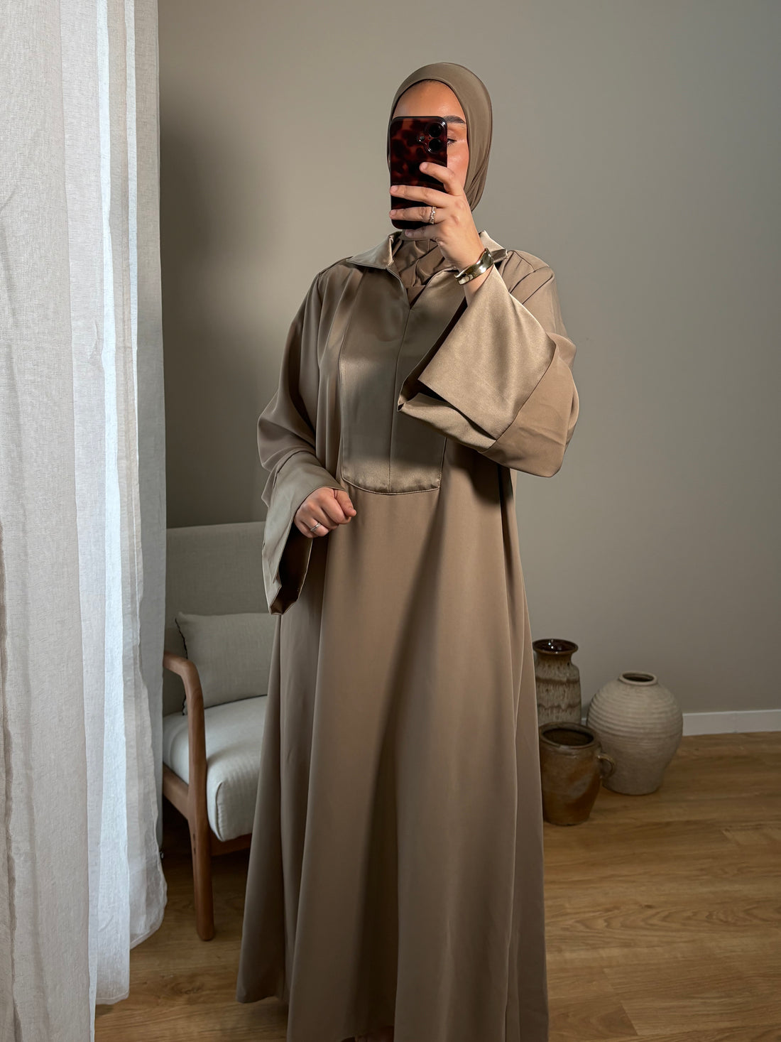 Abaya Rym | Taupe