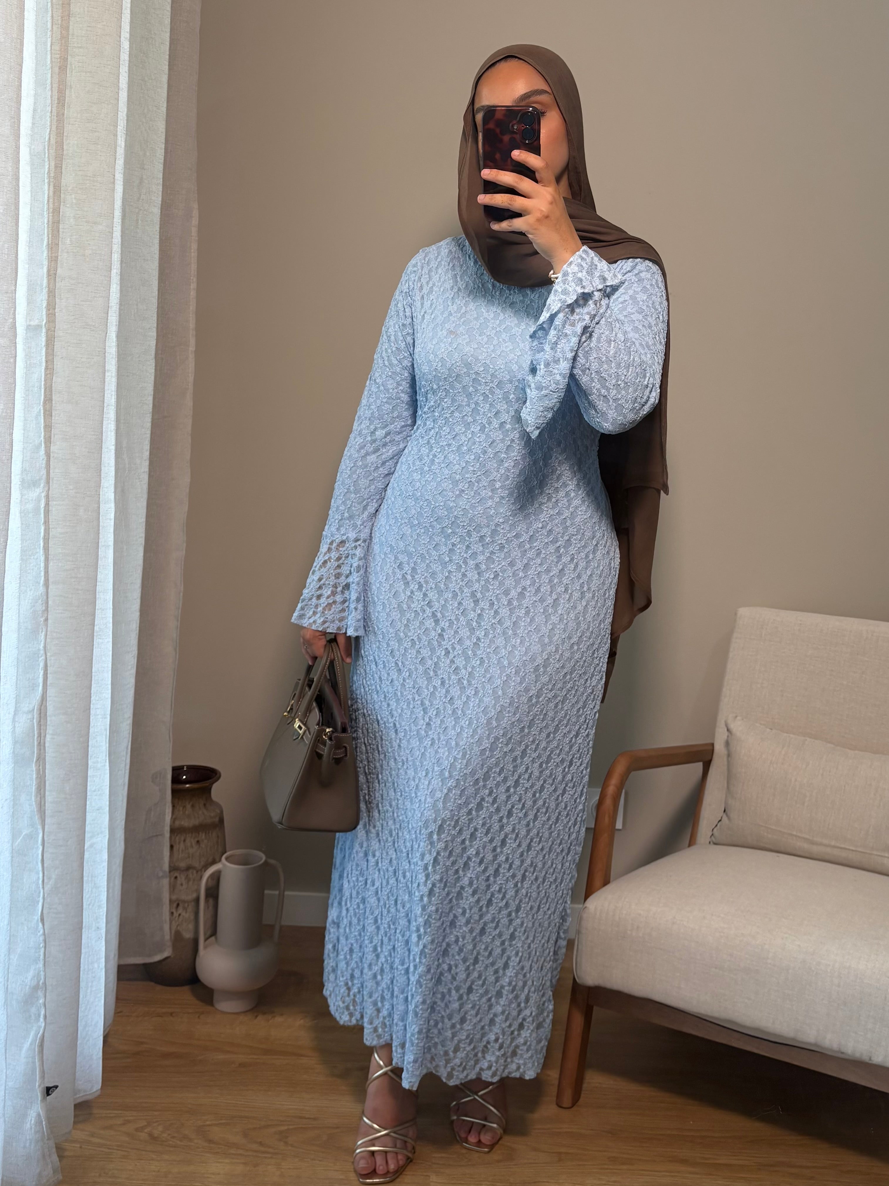 Robe Nina | Bleue