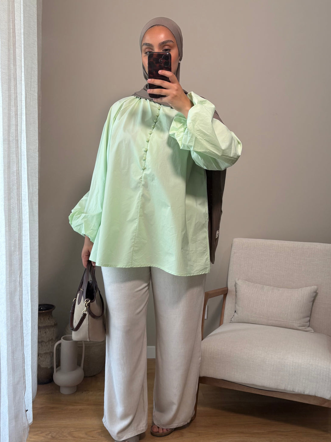 Blouse Delya | Verte