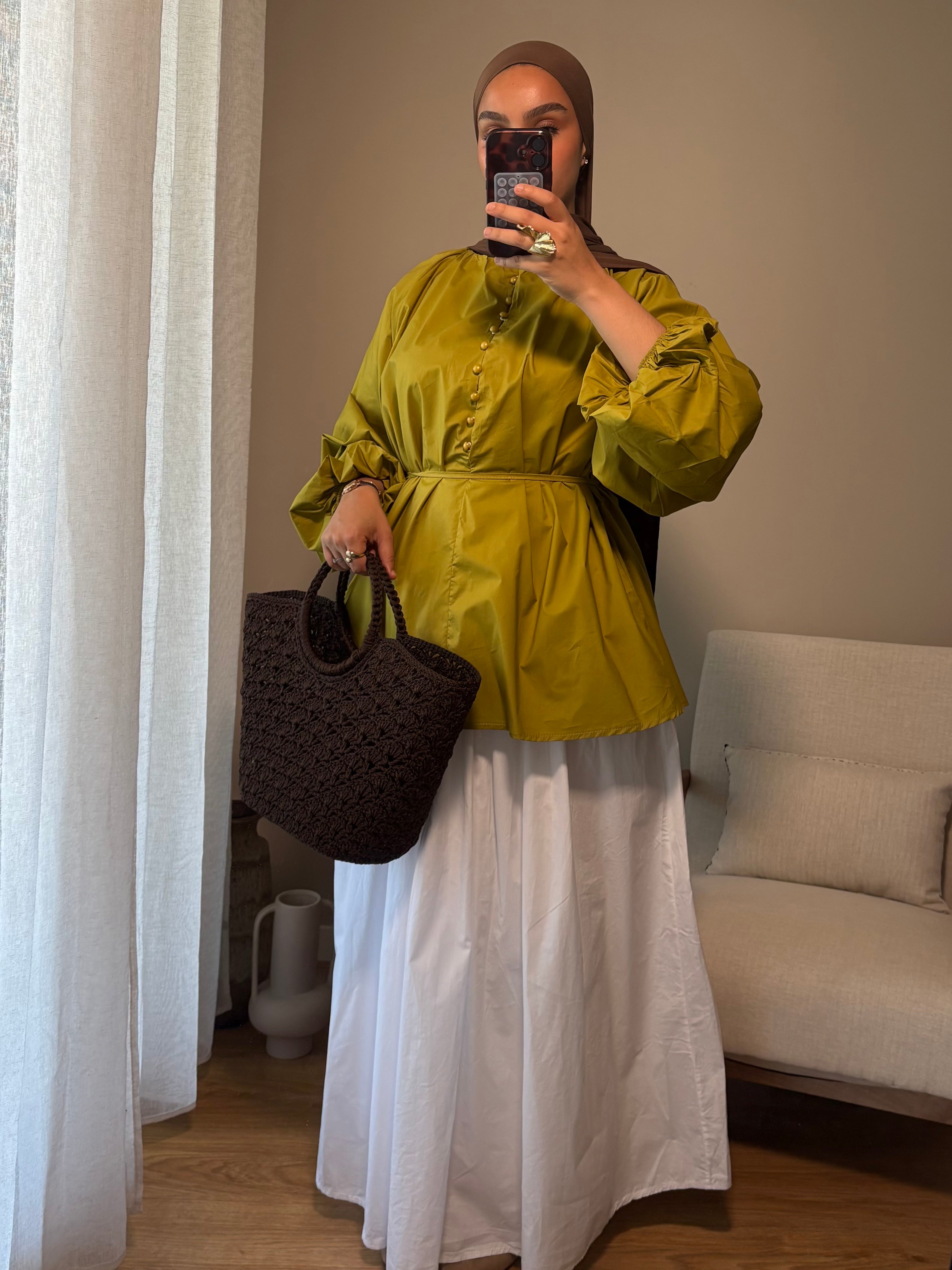 Blouse Delya | Olive
