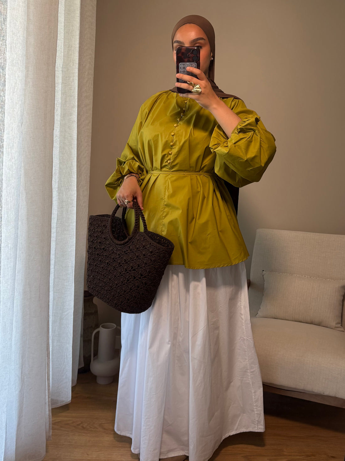 Blouse Delya | Olive