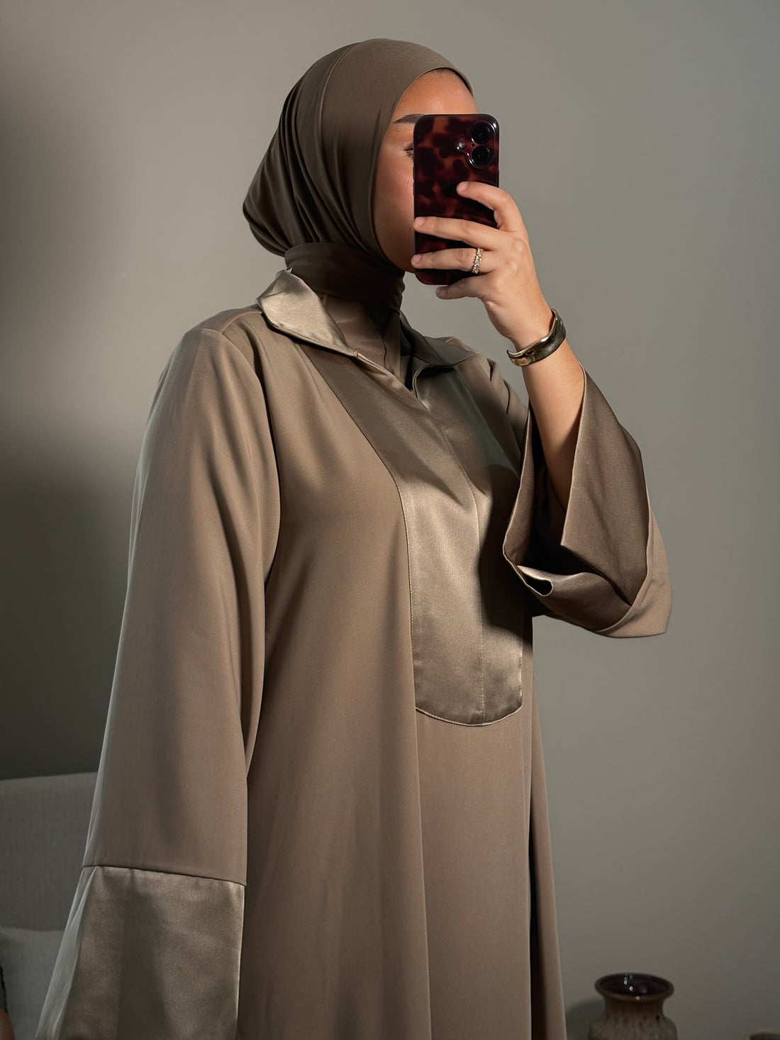Abaya Rym | Taupe