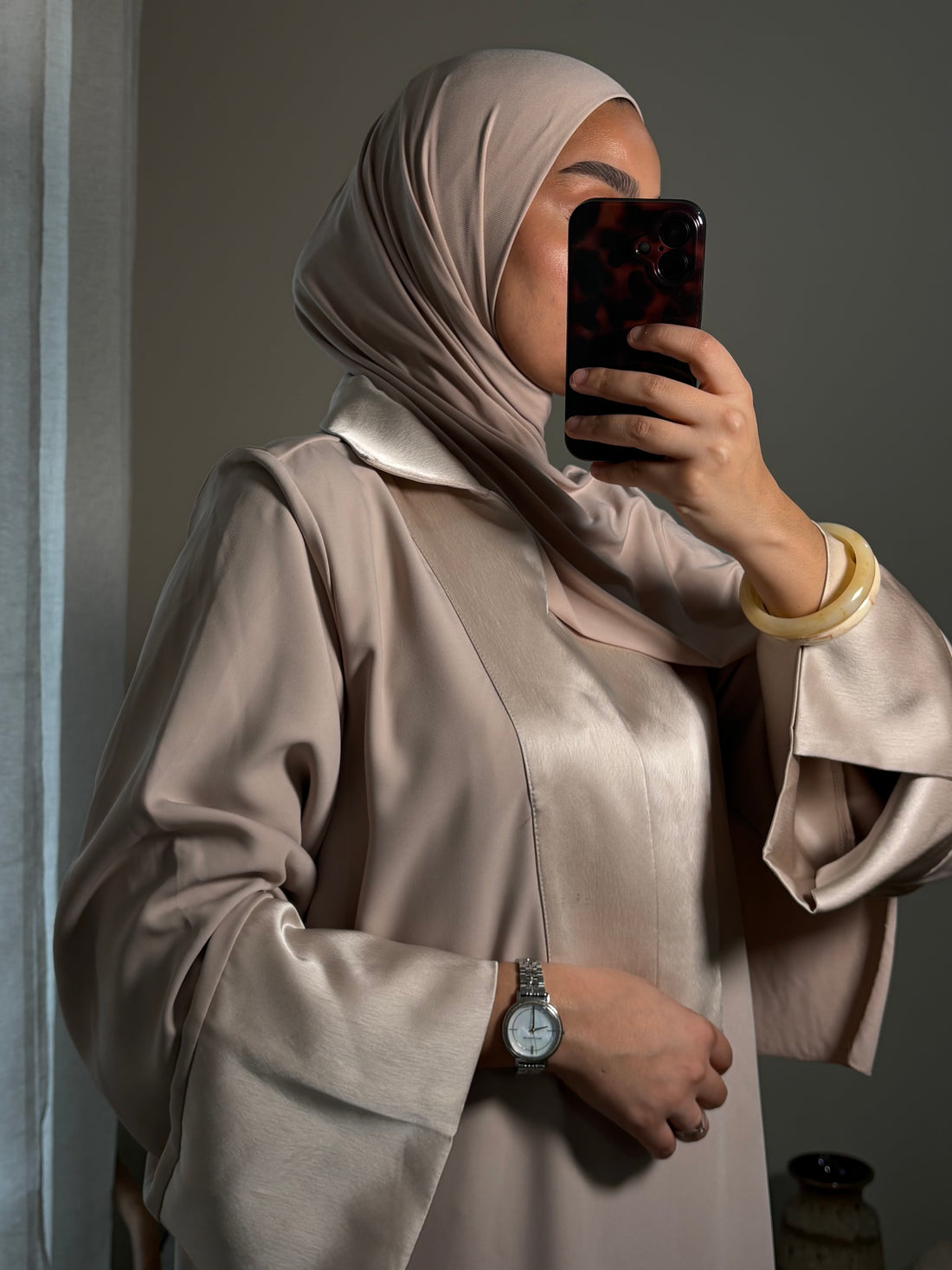 Abaya Rym | Rose Pale