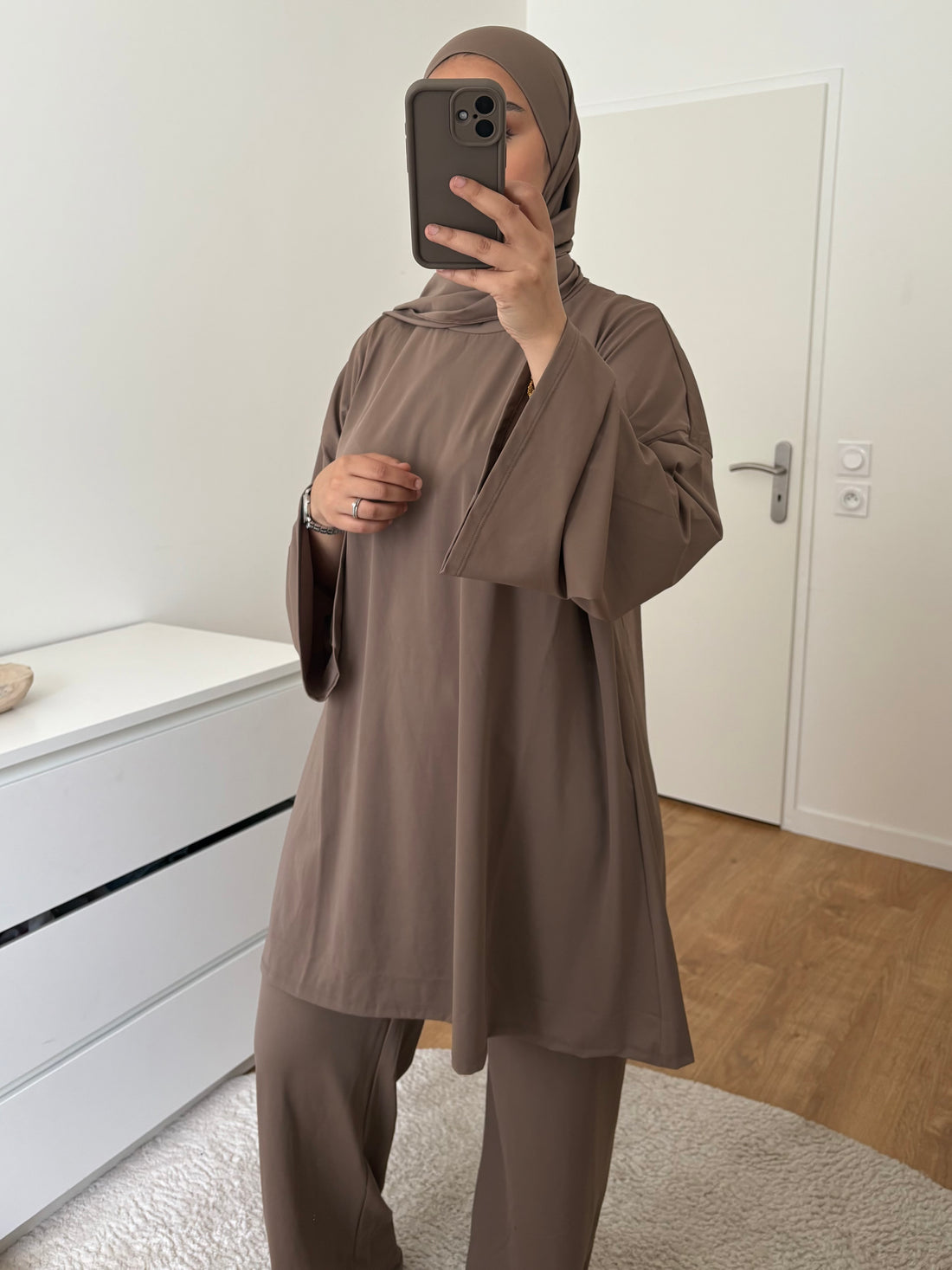 Burkini 4 pièces | Taupe