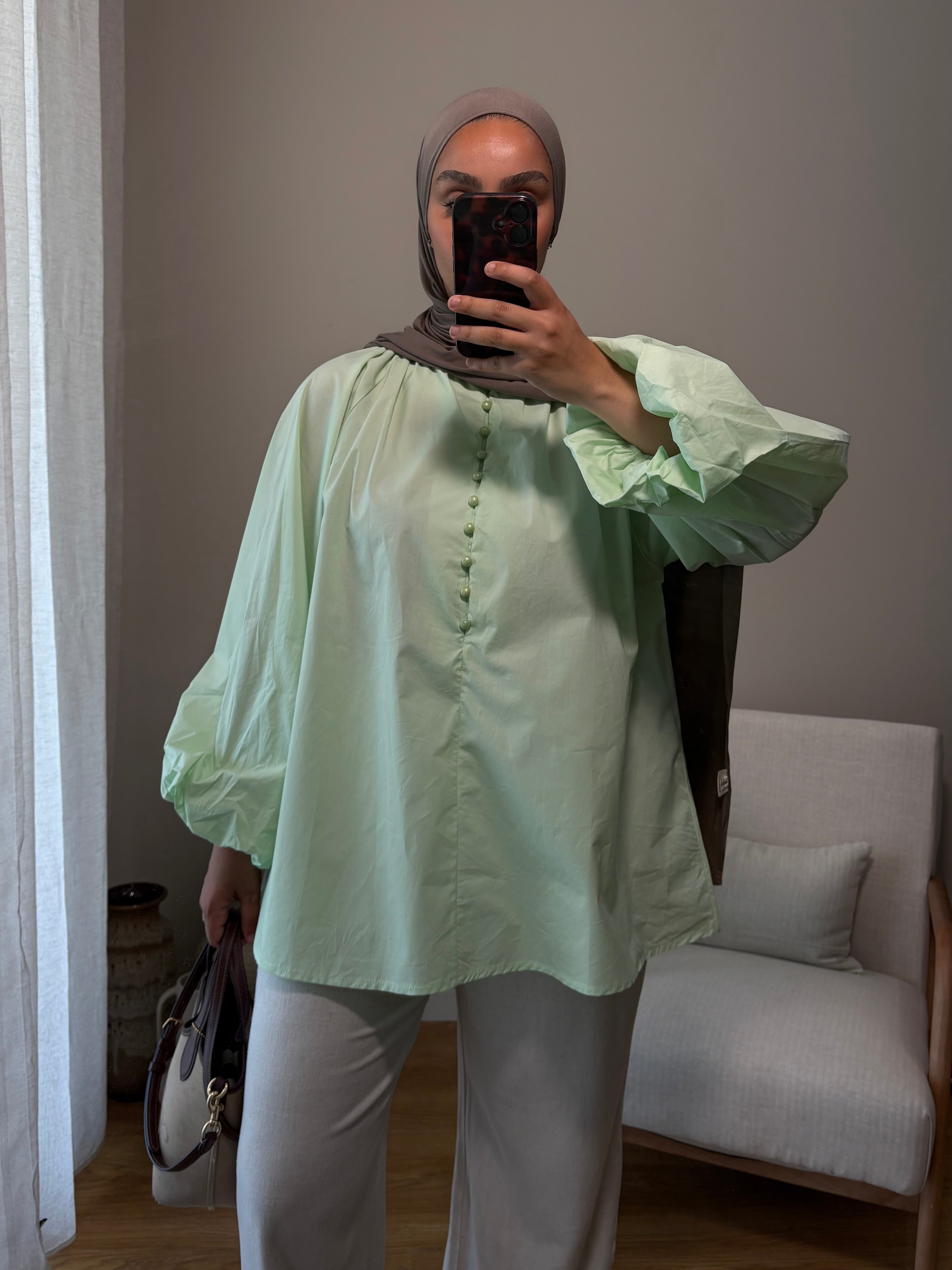 Blouse Delya | Verte