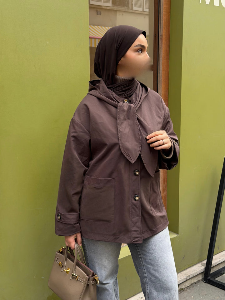 Trench Noué | Marron