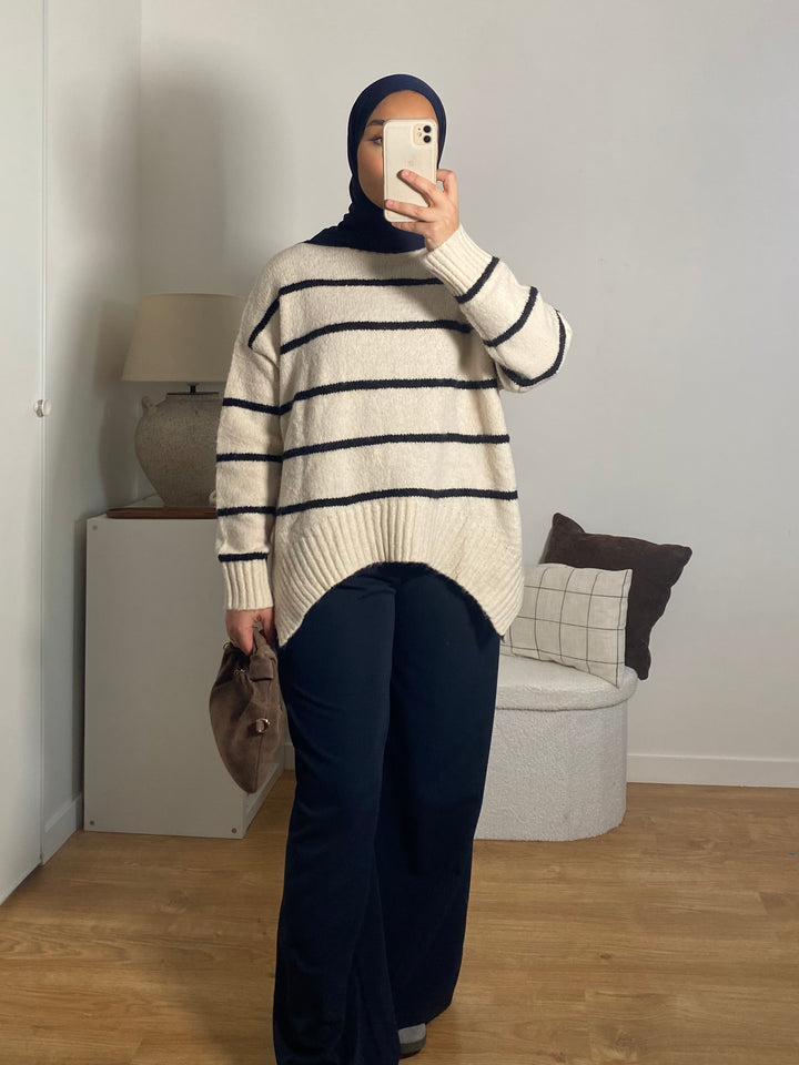 Pantalon Selena Bleu Nuit