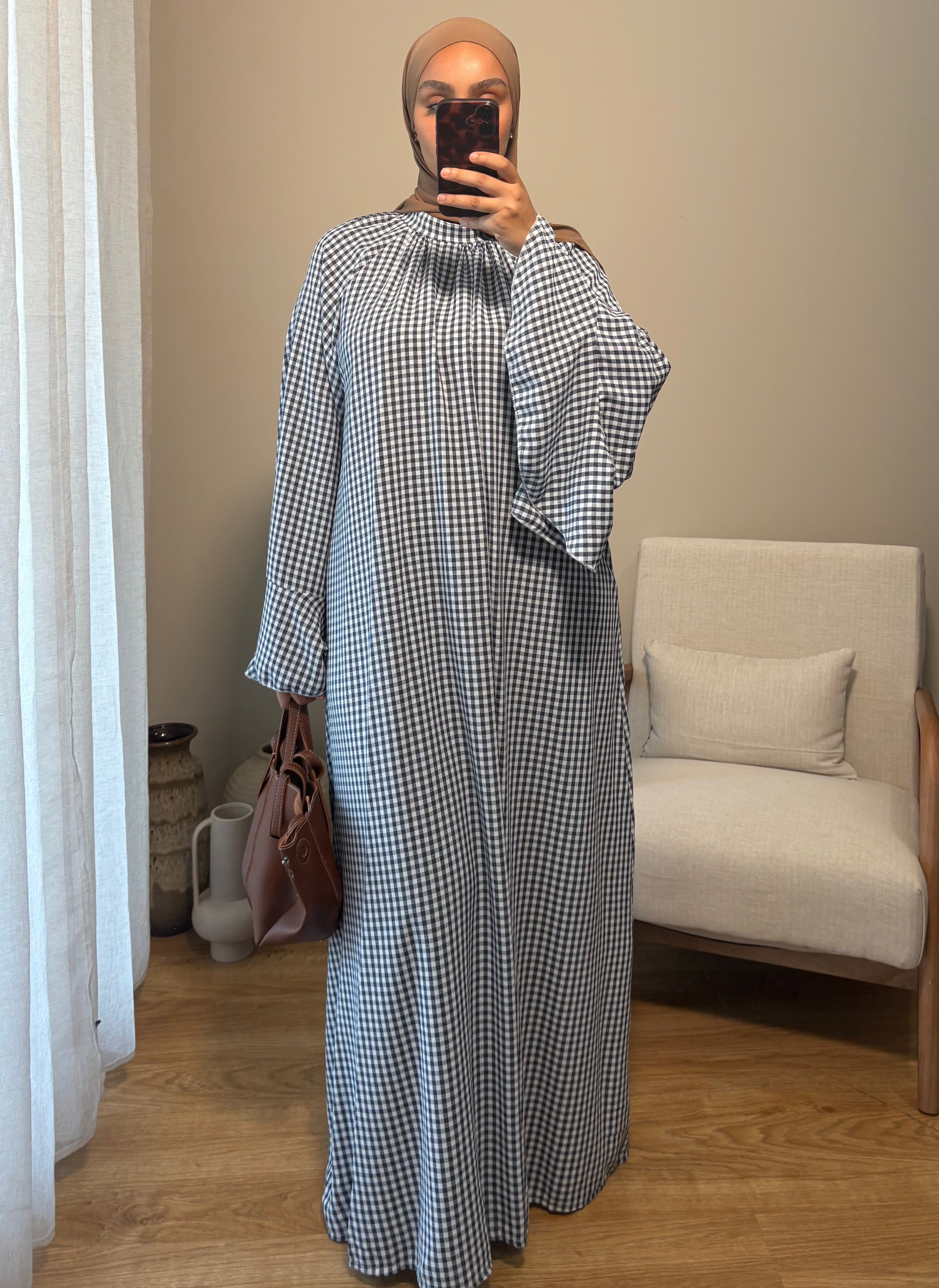 Robe Vichy | Blue Navy