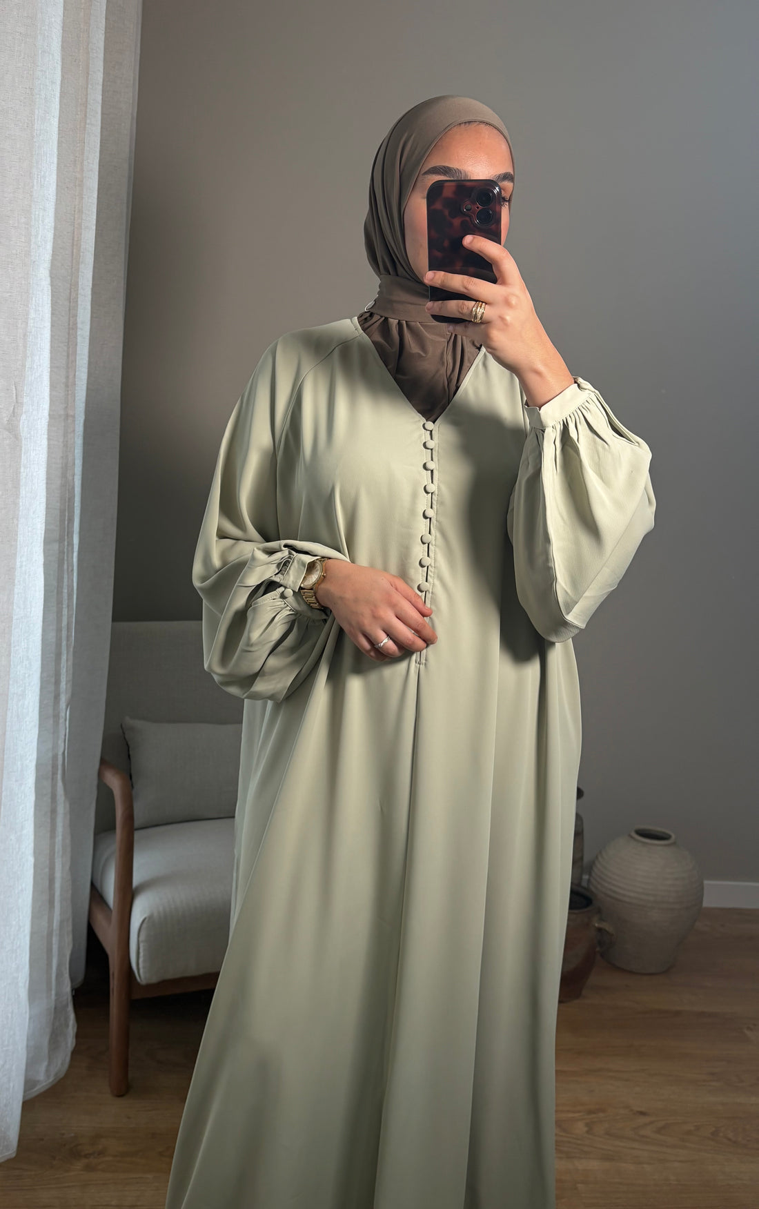 Robe Safia | Sauge