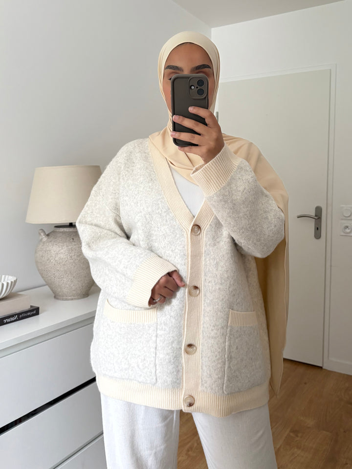 Cardigan Isa Beige