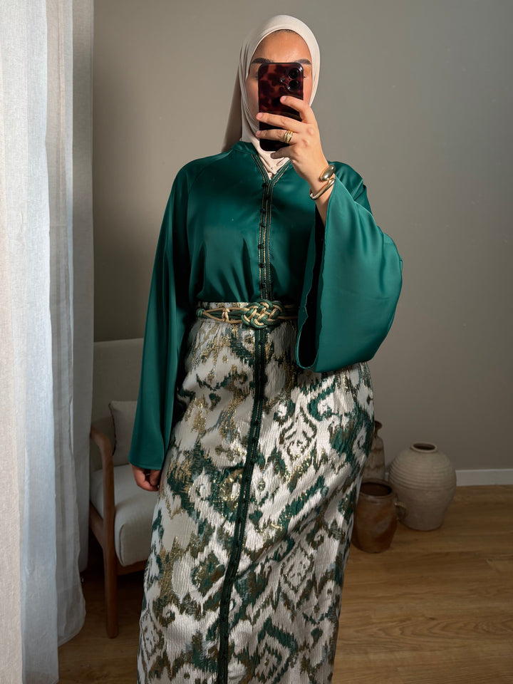 Ensemble jupe Brocard Asma | Vert Émeraude