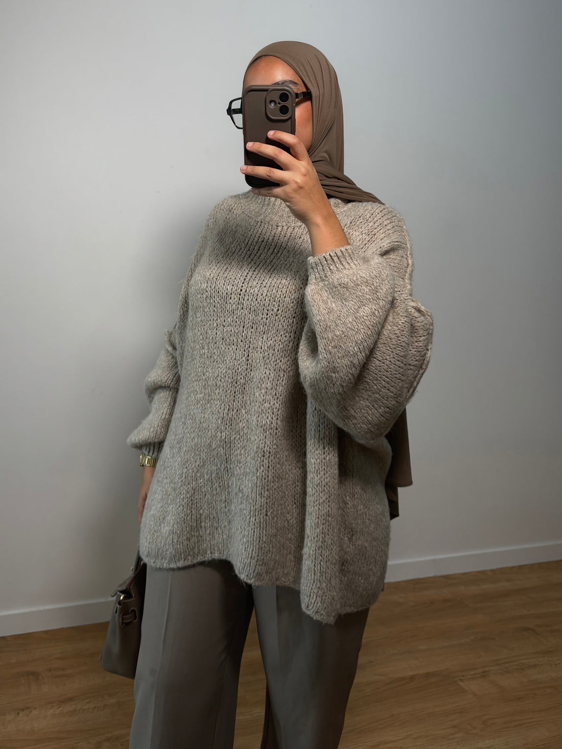 Pull Leya Beige