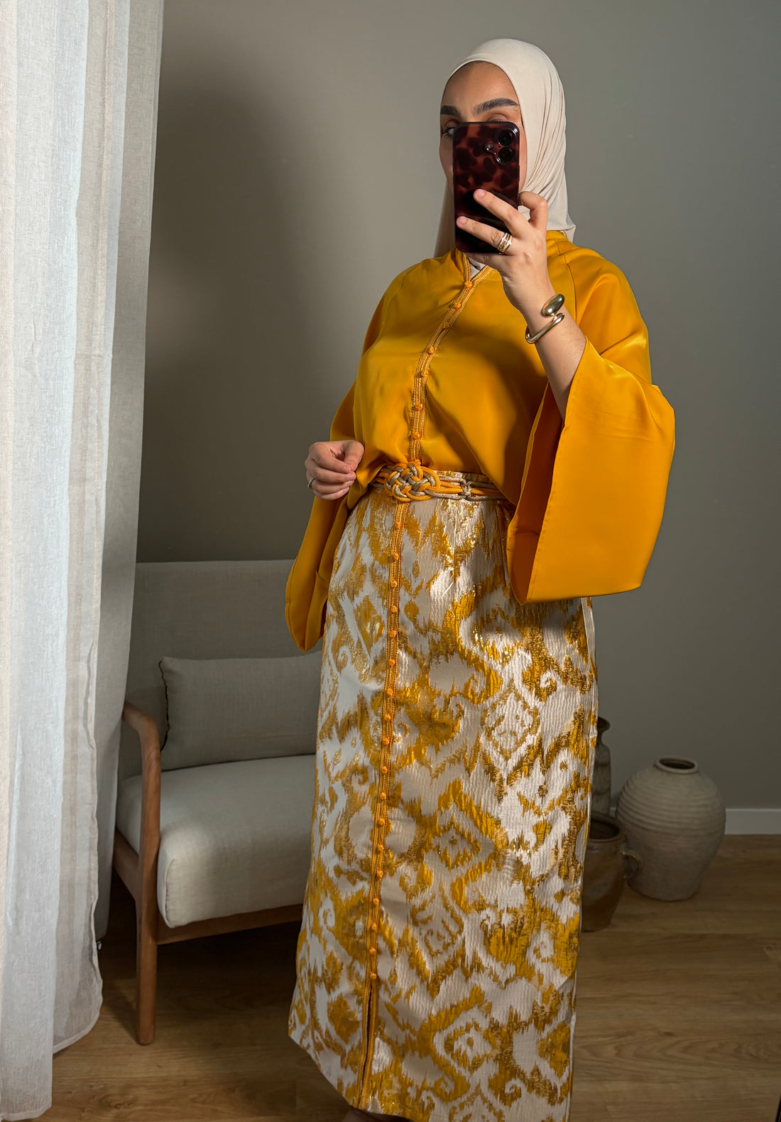 Ensemble jupe Brocard Asma | Jaune