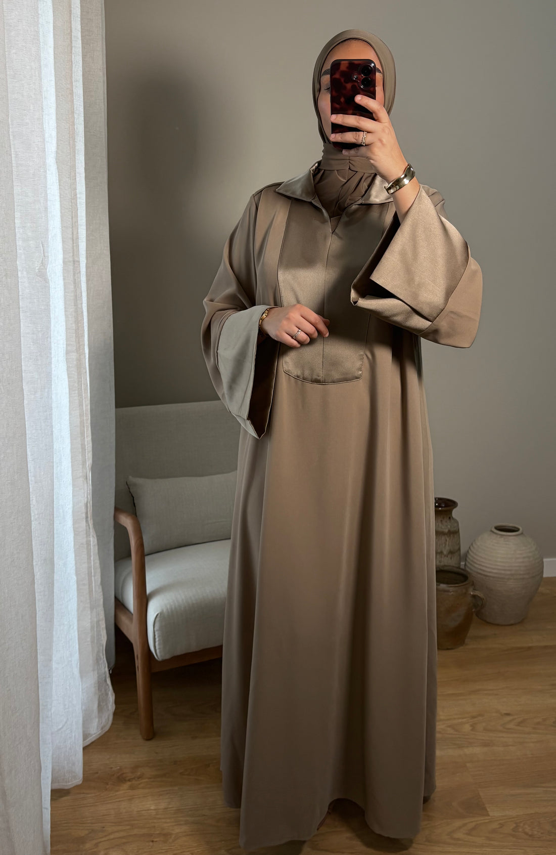 Abaya Rym | Taupe