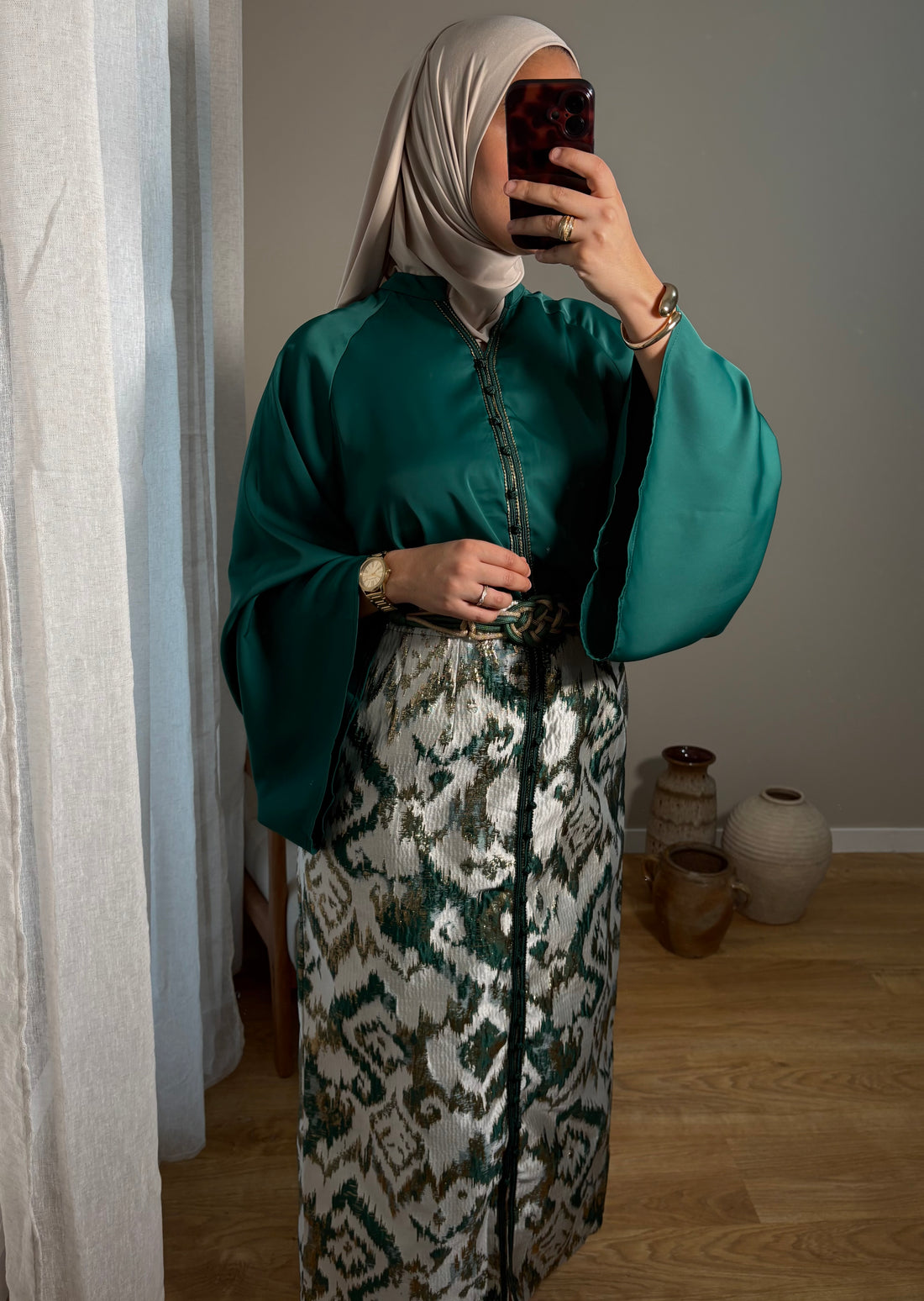 Ensemble jupe Brocard Asma | Vert Émeraude