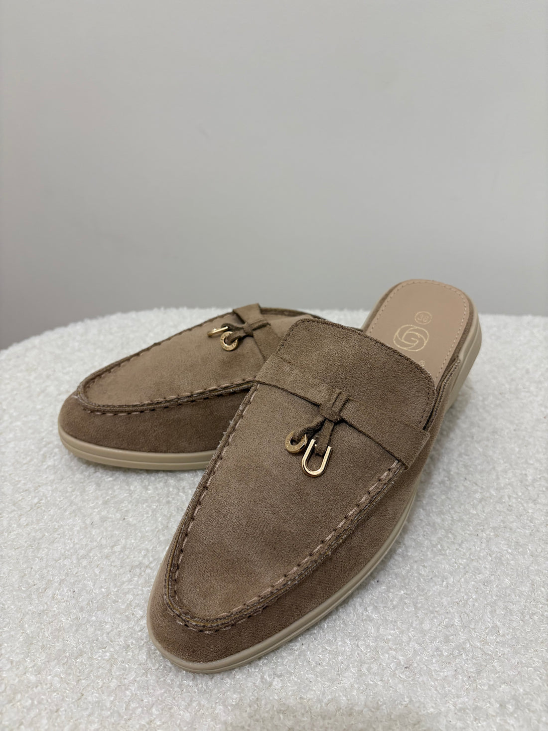 Mocassins Laura Taupe