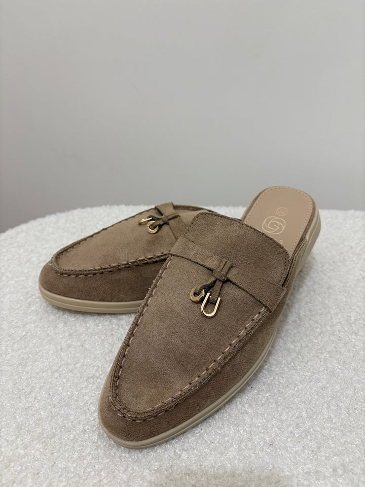 Mocassins Laura Taupe