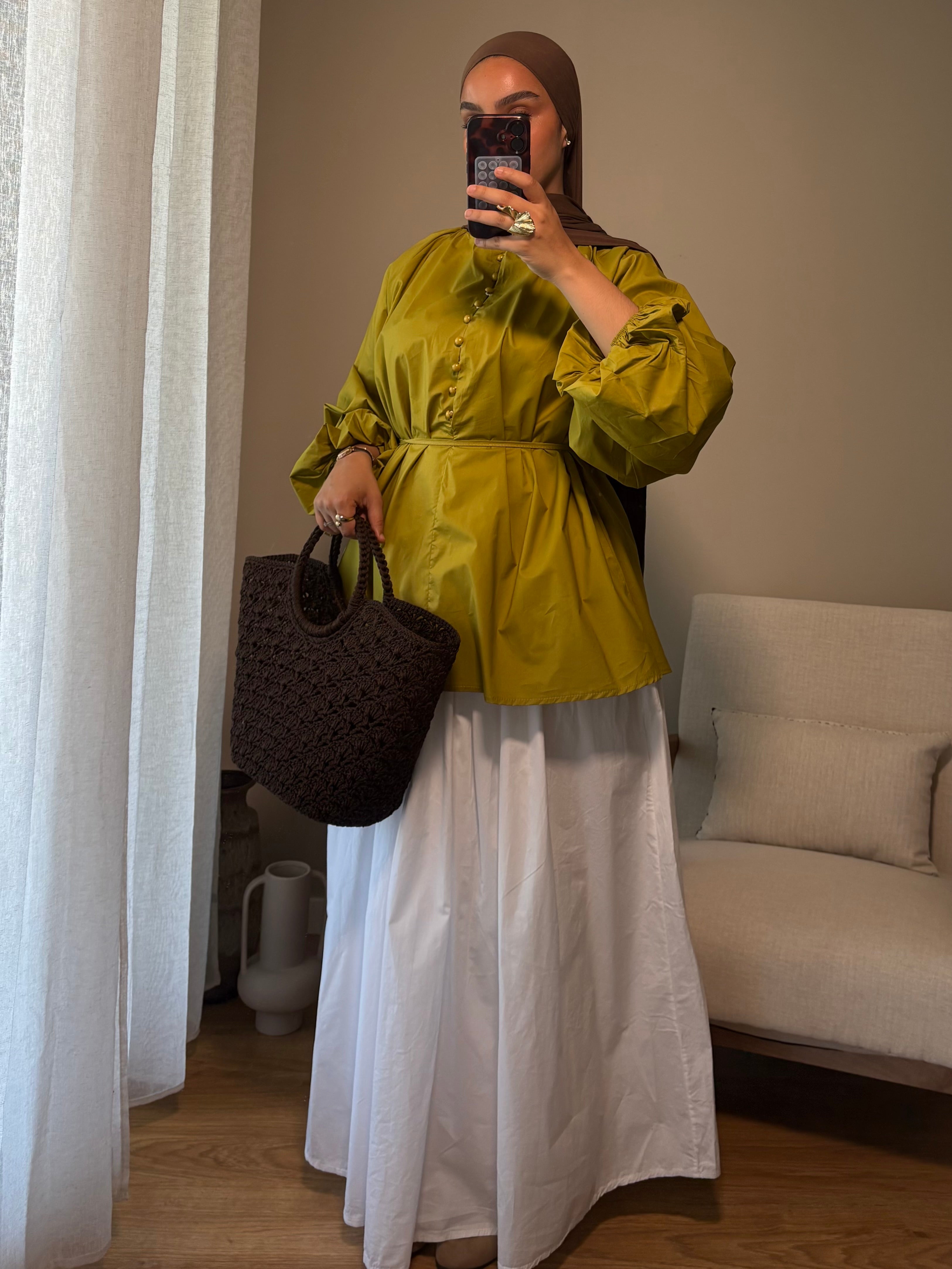 Blouse Delya | Olive