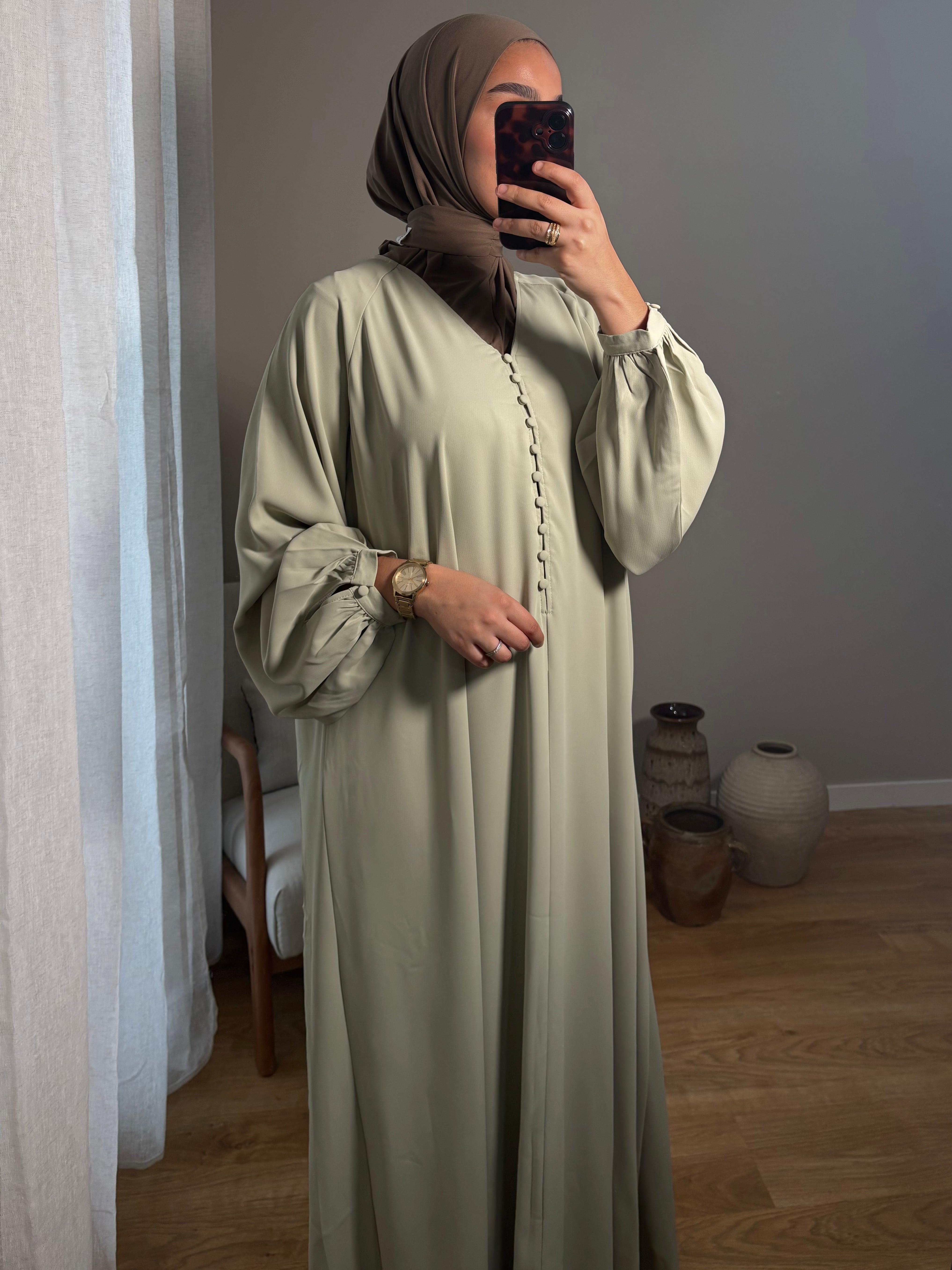 Robe Safia | Sauge