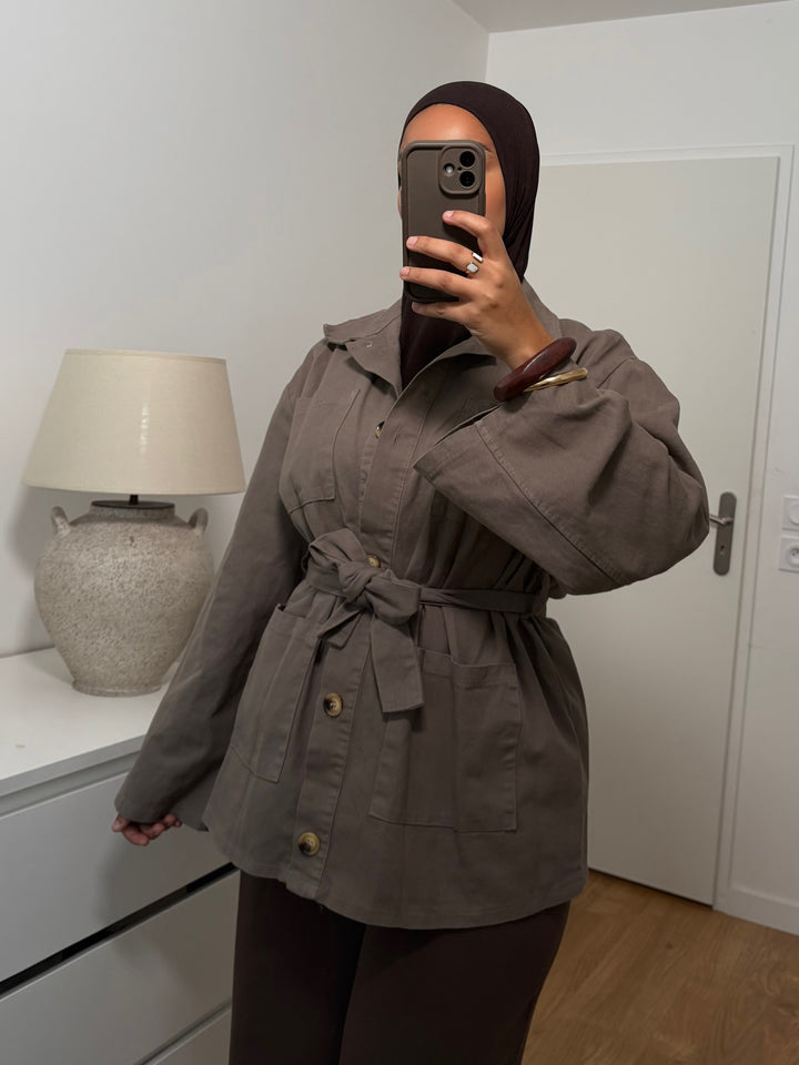 Veste Hiba | Taupe