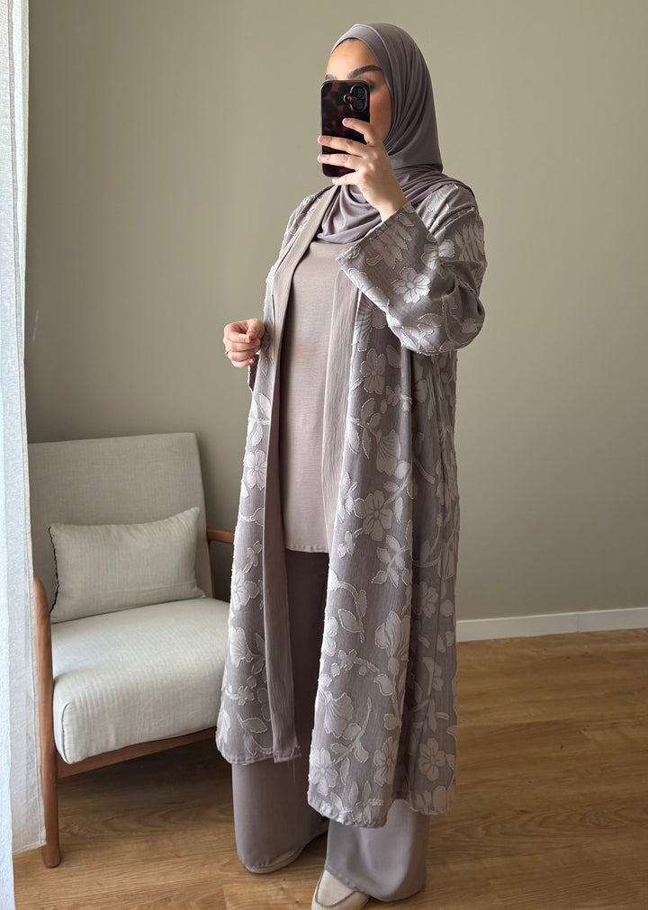 Ensemble 3 pièces Flora | Taupe