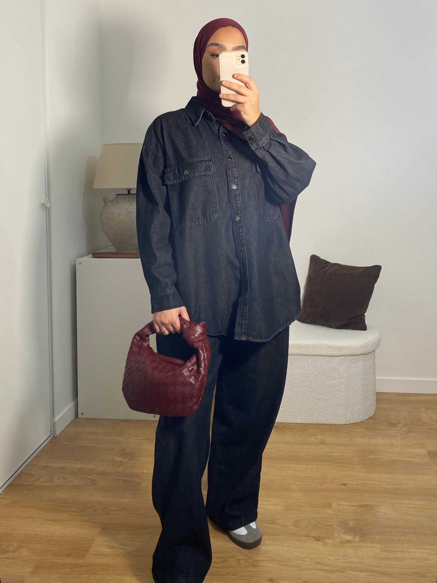 Ensemble en jean Janna | jean gris foncé