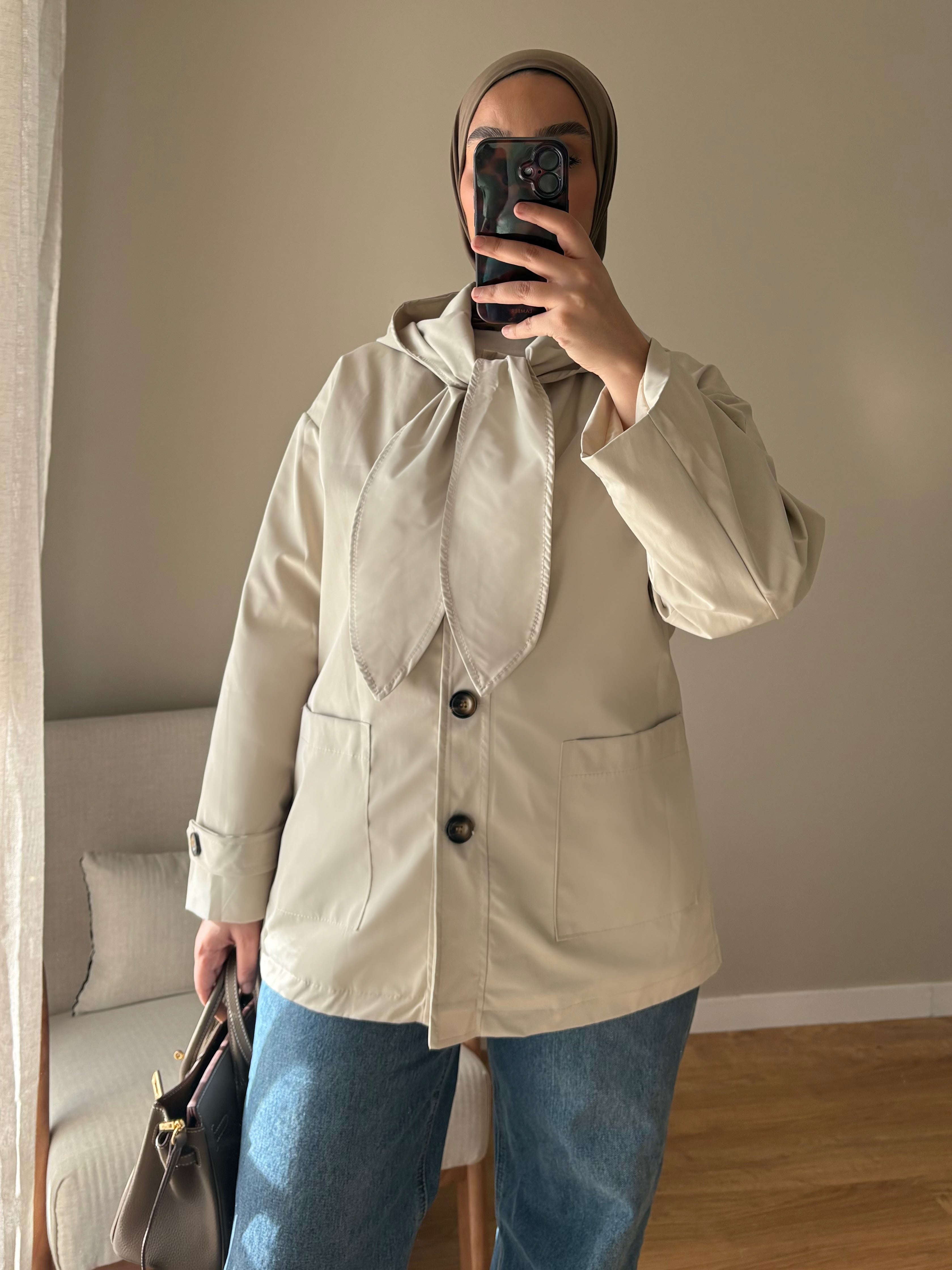 Trench Noué | Beige