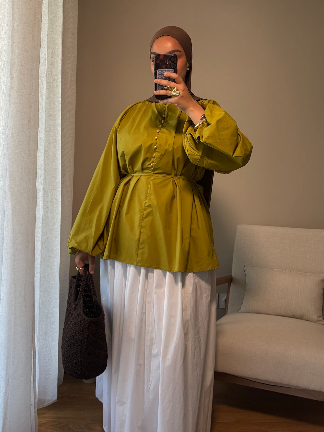 Blouse Delya | Olive