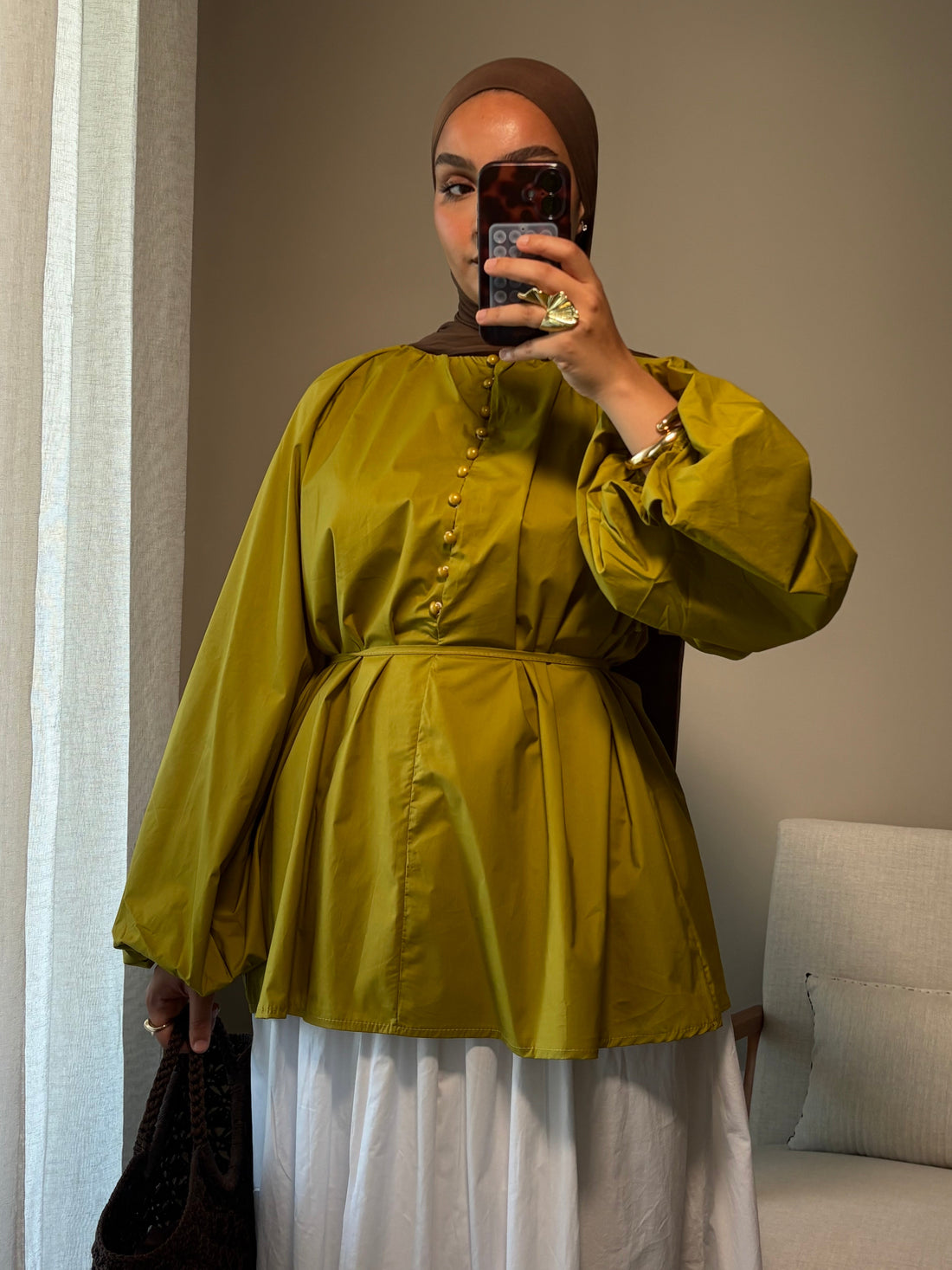 Blouse Delya | Olive