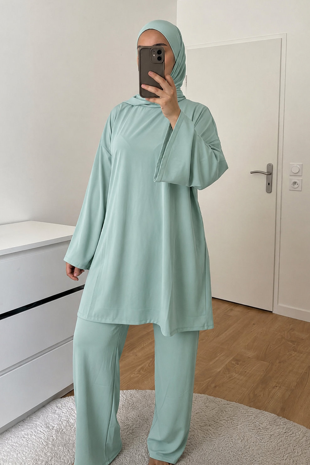 Burkini 4 pièces | Bleu